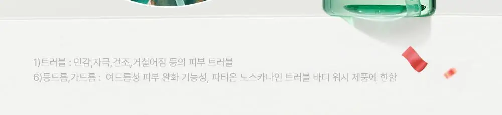 [1위등드름워시/단독기획] 파티온 노스카나인 트러블 바디워시 490ml 기획 상세페이지 2